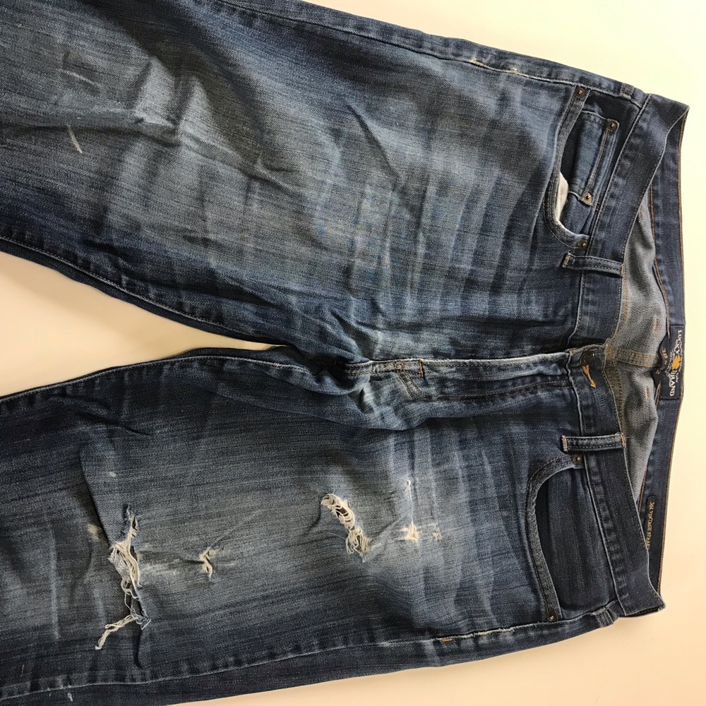 Lucky Brand 38x32 -361 vintage straight zip front